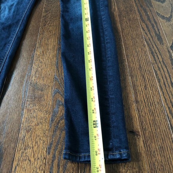 Hudson Women’s 26 Nico Mid-Rise Super Skinny Ankle Jeans in Dark Obsess - EUC! - Picture 6 of 13